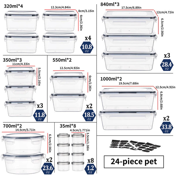 24 Piece Set