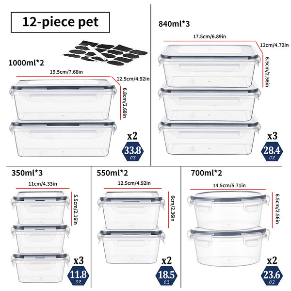 12 Piece Set