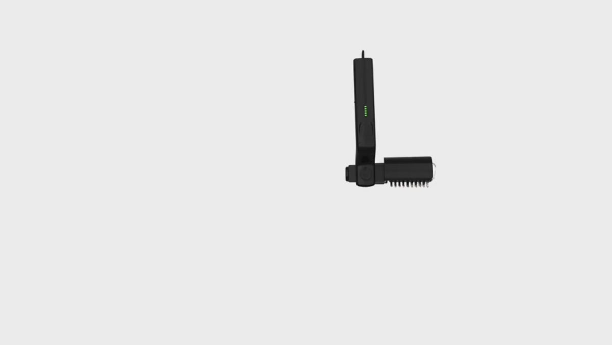 Rotary Electric Grill Brush — 180° Swivel Cleaning Head, Cordless & Rechargeable